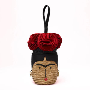 Straw Frida Basket Bag