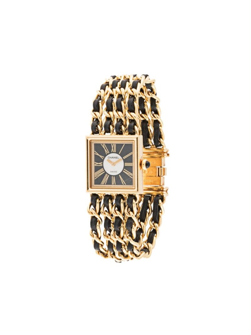 Chanel Pre-Owned pre-owned CC Mademoiselle L 20mm - Gold