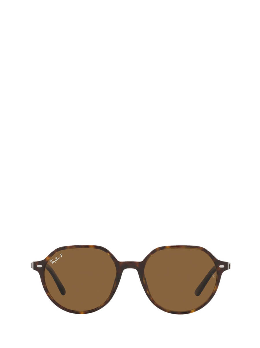 brown round frame sunglasses