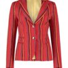 Red Striped Mara Jacket Ladies Jackets Koy Clothing 