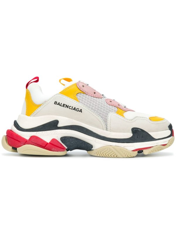 yellow red triple s trainer
