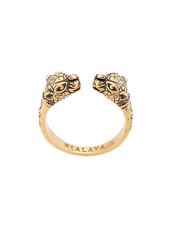 pather head gold ring