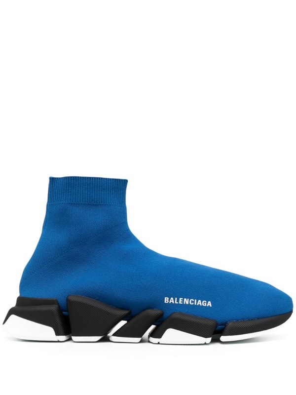 blue speed sock sneaker