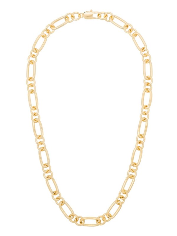 gold chain-link necklace