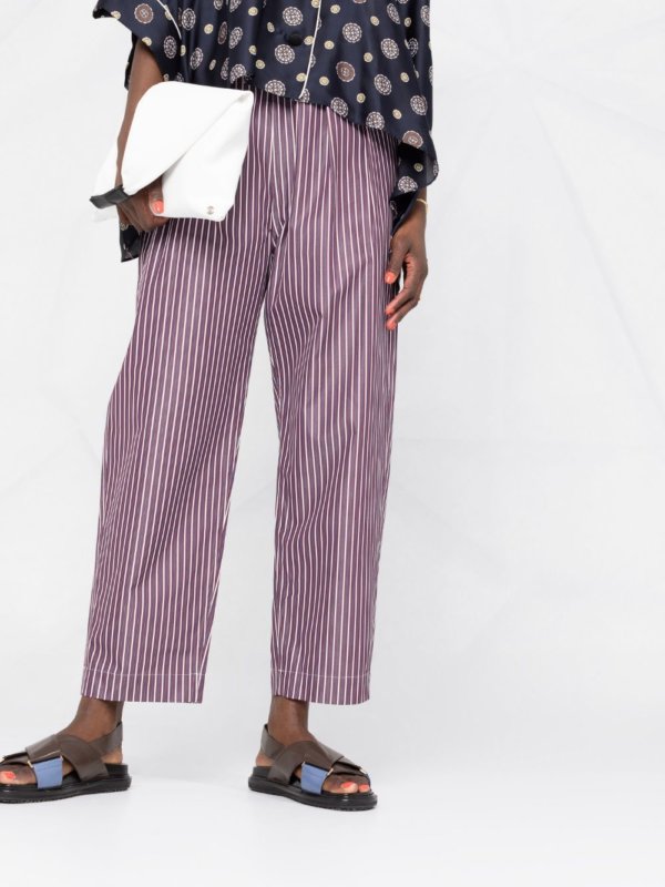 striped trousers