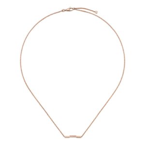 18ct Rose Gold Link to Love Necklace