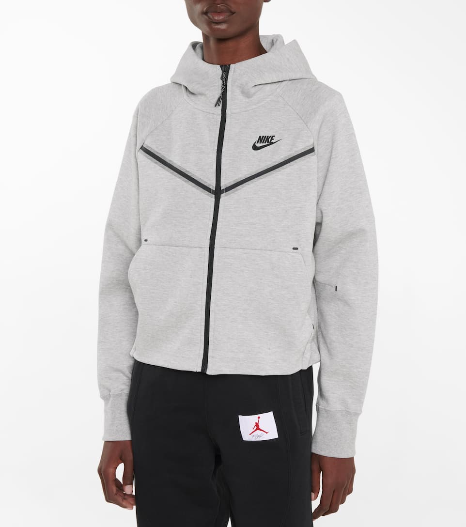 Light grey zipper hoodie