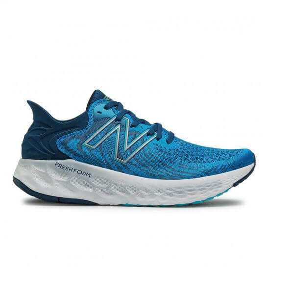 Light blue running shoe