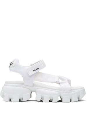 Prada Thunder ridged-sole sandals - White