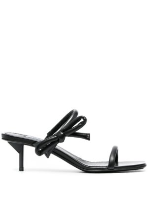 Prada strappy square-toe sandals - Black