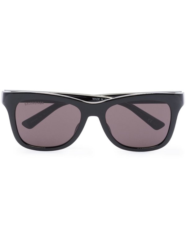 Balenciaga Eyewear square-frame logo print sunglasses