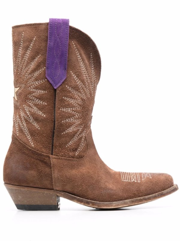 Wish Star mid-calf cowboy boots