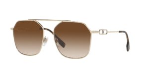 Burberry BE3124 110913 Light Gold/Brown Gradient