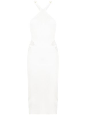 Dion Lee Lustrate Fork dress - White