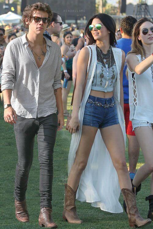 Harry Styles and Kendall Jenner at Coachella