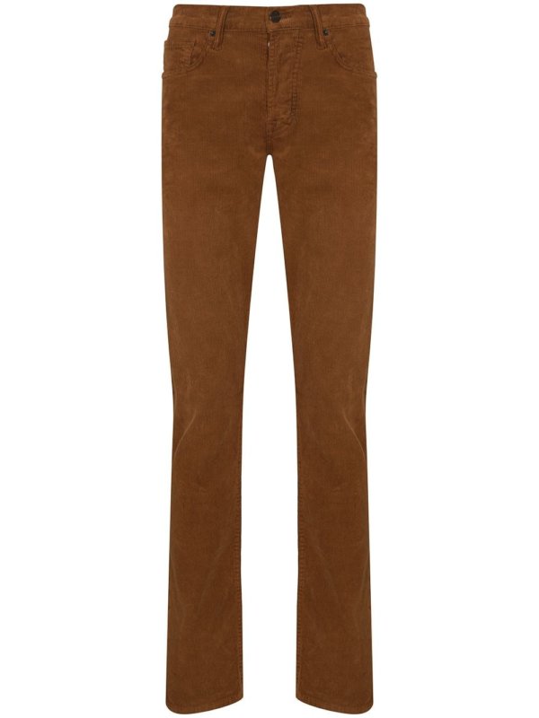 brown trousers