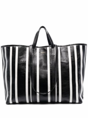 Balenciaga Barbes large East-West Shopper bag - Black