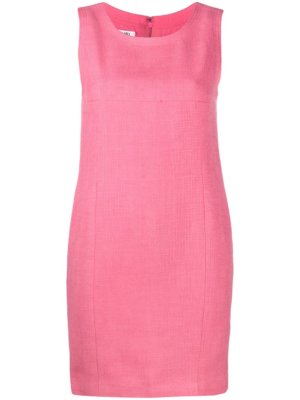 Chanel Pre-Owned 2000s textured sleeveless mini dress - Pink