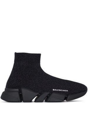 Balenciaga Speed.2 LT Knit Sole sock sneakers - Black