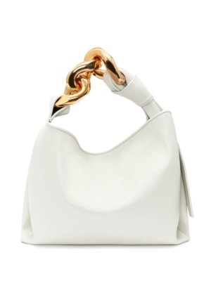 JW Anderson small chain-link tote bag - White
