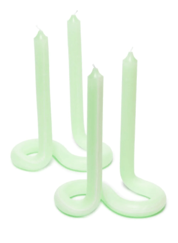 Lex Pott set of 2 Twist Fluo candle set £62