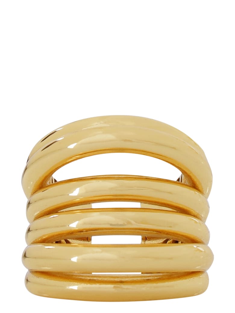 Stacked gold ring