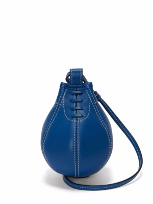 JW Anderson nano Punch Bag crossbody bag - Blue