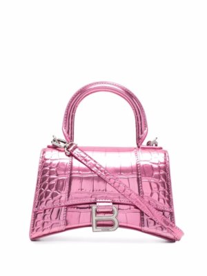 Balenciaga Hourglass XS tote bag - Pink