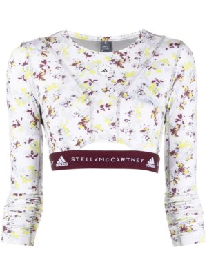 adidas by Stella McCartney Future Playground cropped top - Neutrals