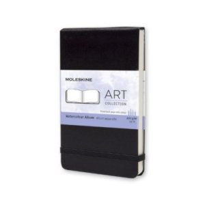 Art Watercolour Album Pocket Black