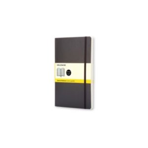 Moleskine Soft Cover Pocket Squared Notebook Black