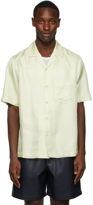 Nanushka Yellow Bory Shirt
