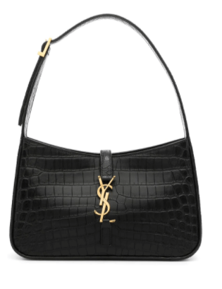valentines gift for her Saint Laurent | crocodile-effect shoulder bag | £1,510