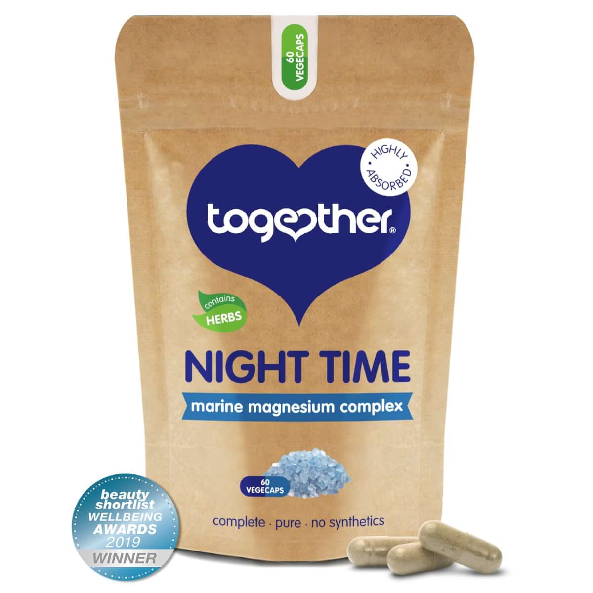 Together Health OceanPureT Night Time Magnesium Complex 60 caps £12.99
