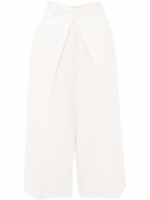 JW Anderson wide-leg cropped trousers - White