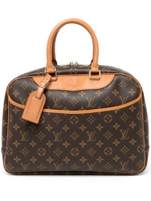Louis Vuitton 2000 pre-owned Deauville bowling bag - Brown