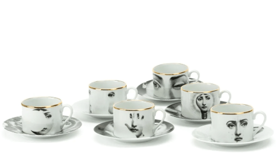Fornasetti ceramic tea set £1,232