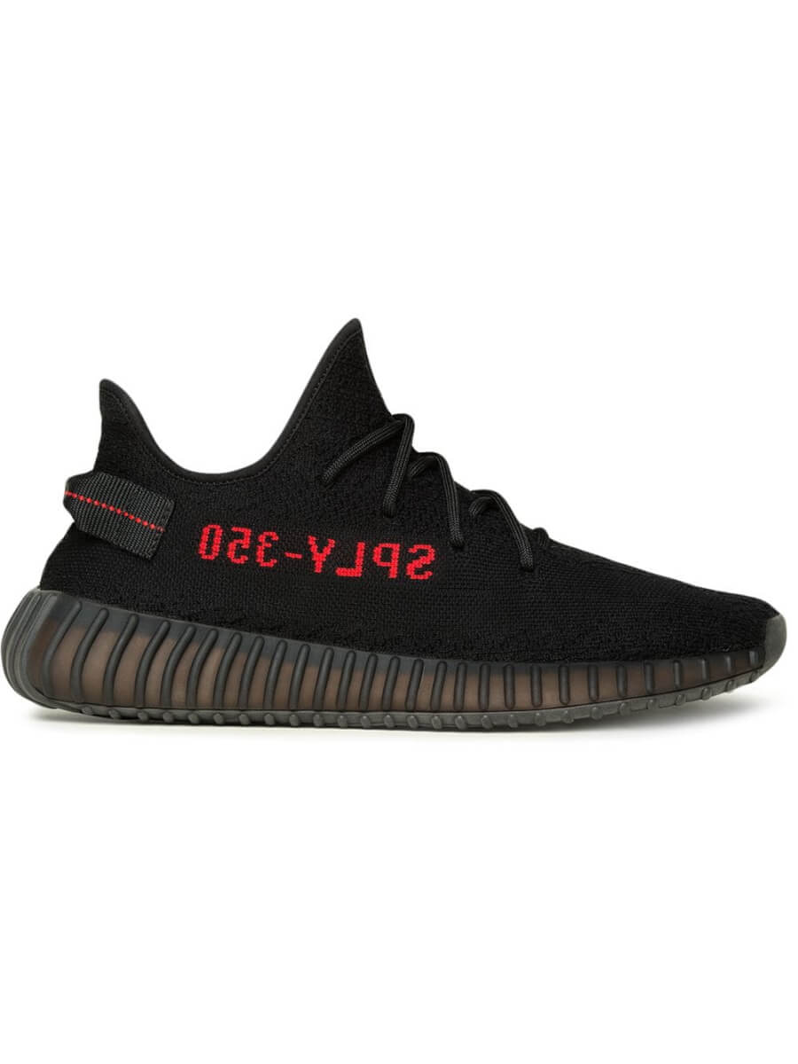 Yeezy Boost 350 V2 "Black/Red" trainers