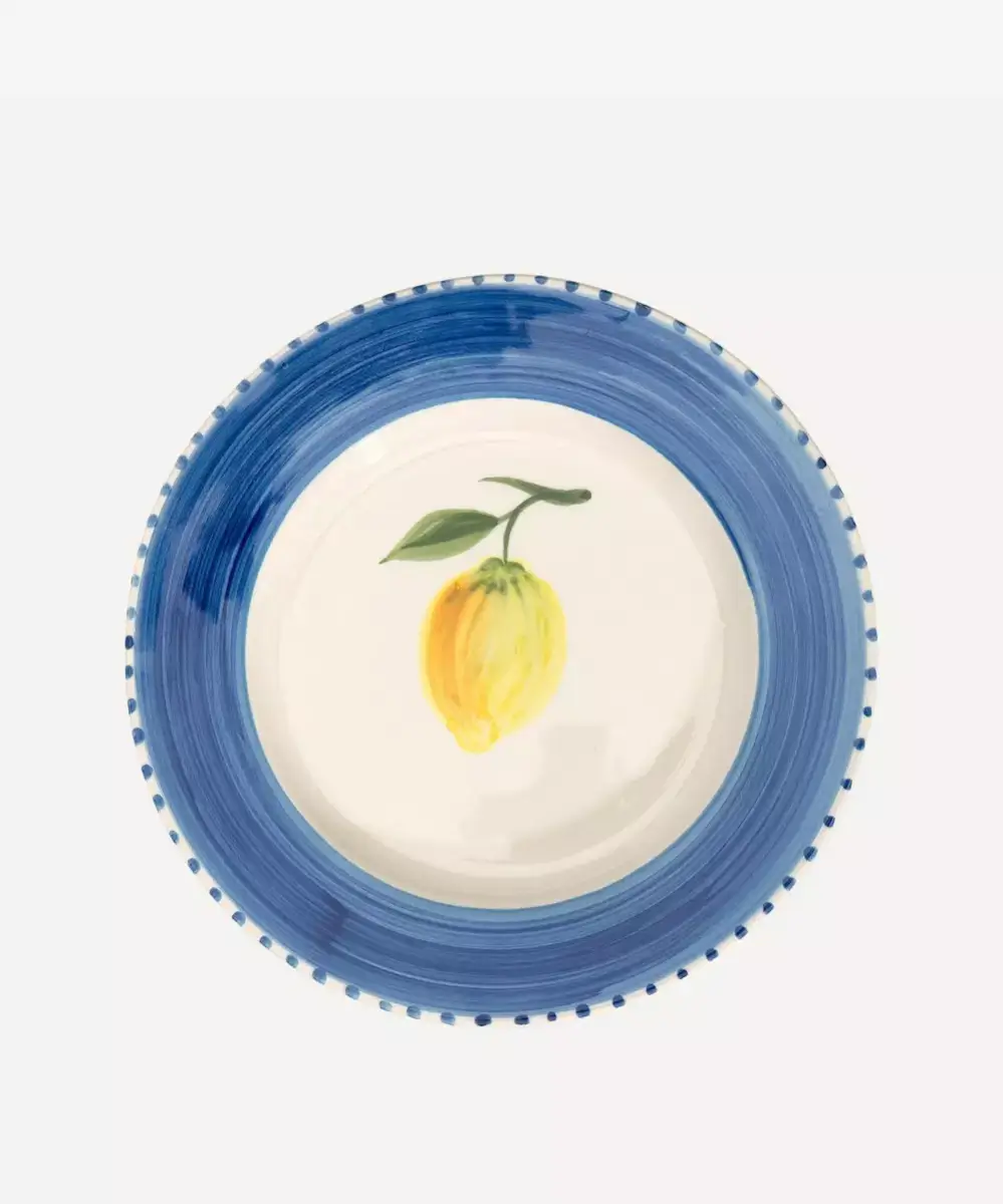 ANNA + NINA Sicilian Lemon Ceramic Plate £29.95