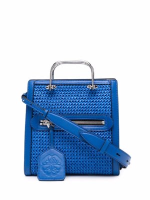 Alexander McQueen The Short Story tote bag - Blue