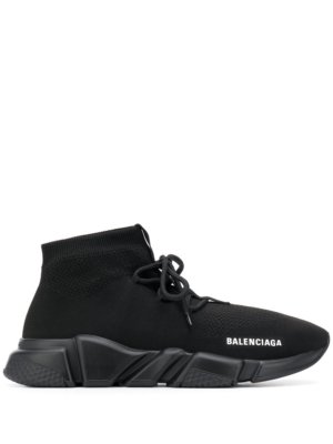 Balenciaga Speed lace-up sneakers - Black