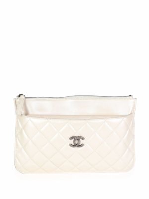 Chanel Pre-Owned Bag In a Bag shoulder bag - White