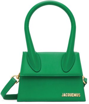 Jacquemus Green 'Le Chiquito Moyen' Bag