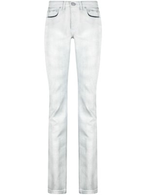 Balenciaga Pre-Owned 2000s logo-patch jeans - Grey