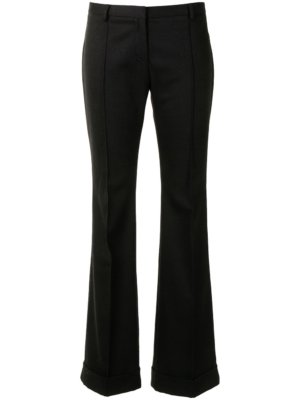 Balenciaga Pre-Owned tailored flared trousers - Black