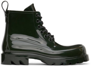 Bottega Veneta Green Stride Ankle Boots