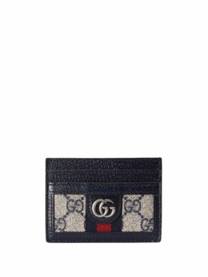 Gucci Ophidia GG cardholder - Blue