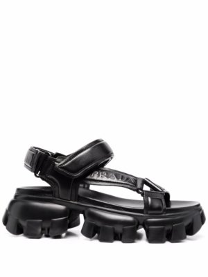 Prada Sporty chunky-sole sandals - Black