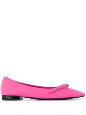 Prada pointed toe ballerina shoes - Pink
