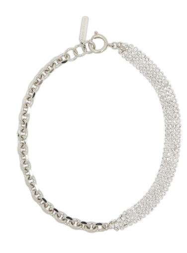Justine Clenquet Shanon crystal-embellished choker necklace £80